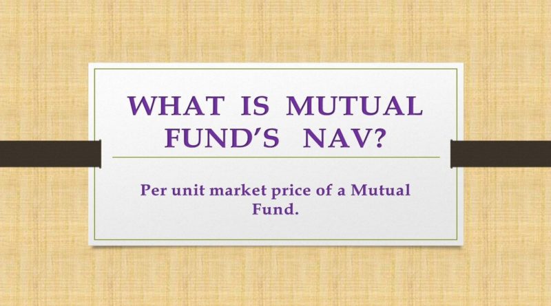 Mutual Fund NAV