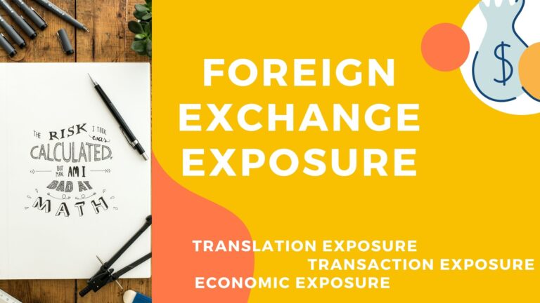 FOREIGN EXCHANGE EXPOSURE MEANING AND TYPES