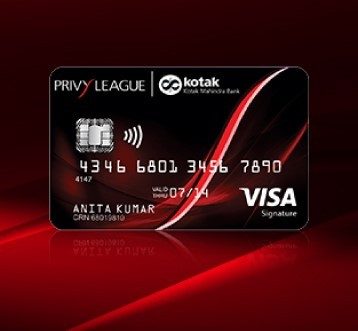 Privy League Signature Credit Card