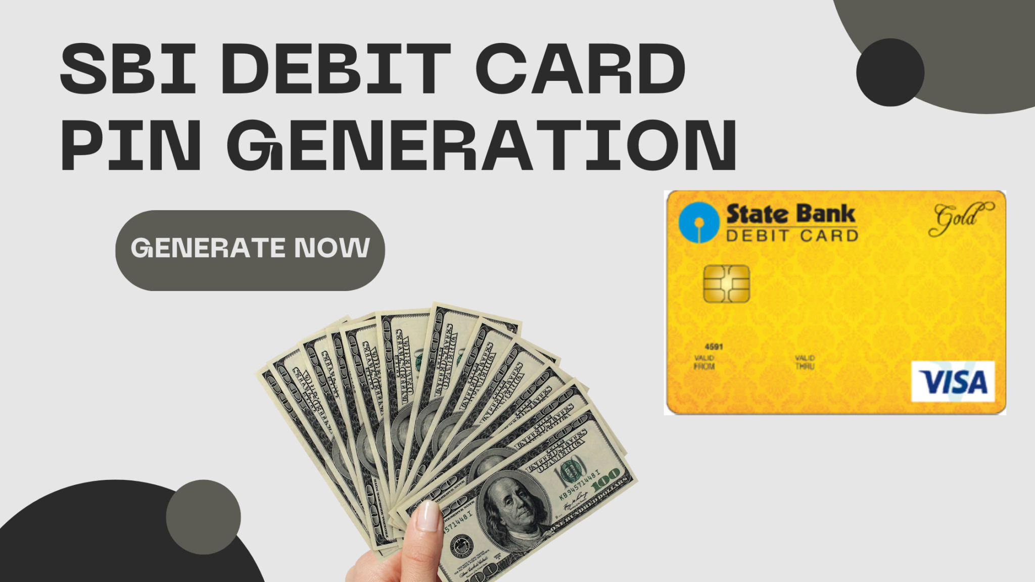 SBI Debit Card PIN Generation How to Create New PIN for your SBI Debit