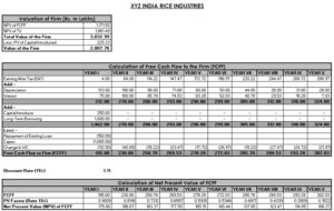 Project Report for Rice Mill | Financial Projection Excel Format 10 Years 3 Rice Mill Financial Projection Sheet